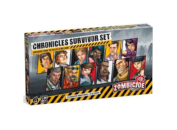 Zombicide 2nd Ed Chronicles Exp Chronicles Survivor Set 
