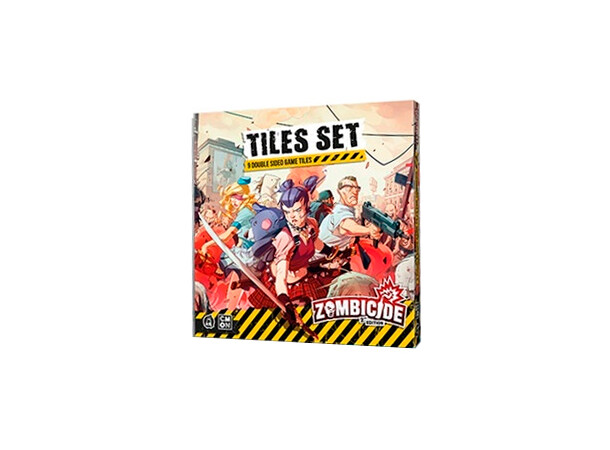 Zombicide 2nd Ed Tiles Set Expansion till Zombicide 2nd Edition 