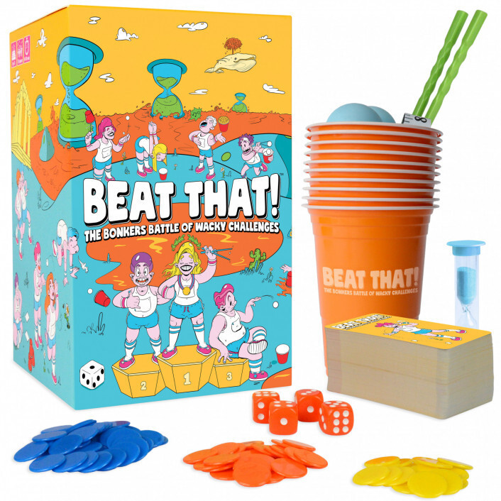Beat That Brädspel The Bonkers Battle of Wacky Challenges