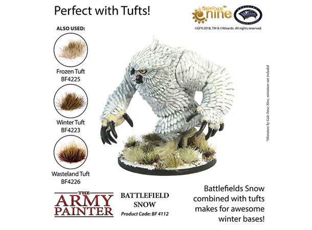 Army Painter Basing Battlefield Snow 150ml 