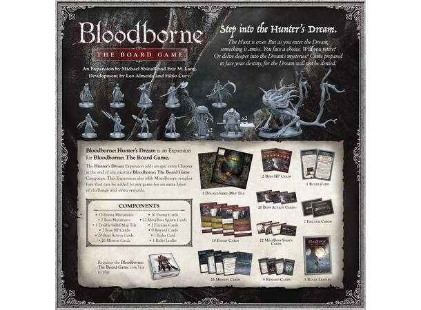 Bloodborne Hunters Dream Expansion Expansion till Bloodborne Board Game 