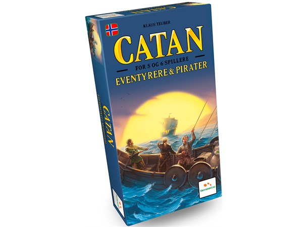 Catan Eventyrere & Pirater 5-6 NORSK Ekspansjon Catan 5-6 spiller 