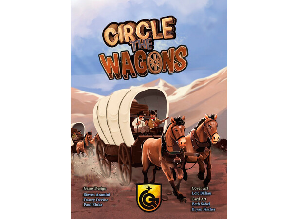 Circle the Wagons Brädspel