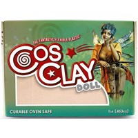 Cosclay Doll Sculpting Clay Warm Beige Hybrid Plastic / Rubber Polymer 0,45kg