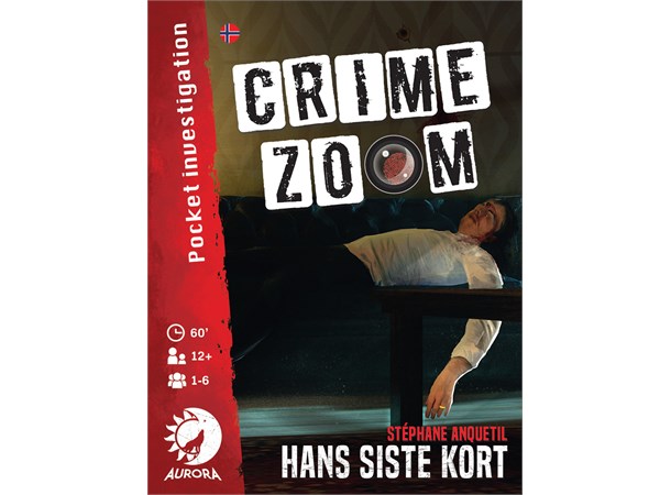 Crime Zoom Hans Siste Kort Brettspill 
