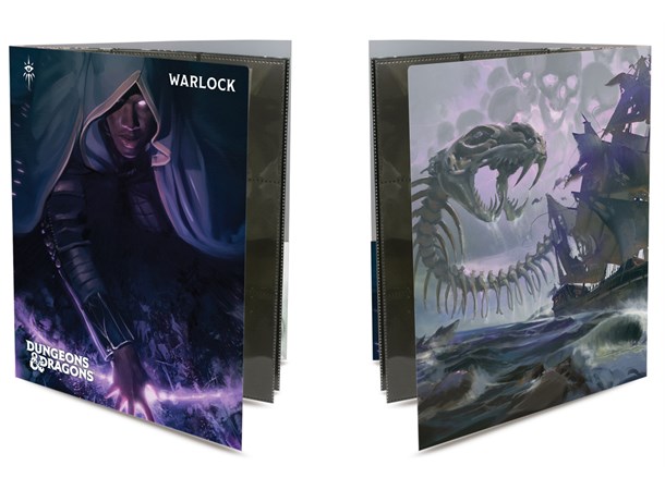 D&D Character Class Folio Warlock Dungeons & Dragons 