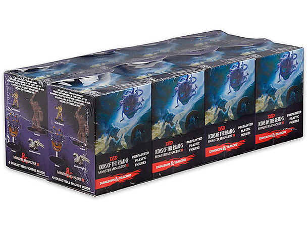 D&D Figur Icons Monster Menageri 2 Brick Display - 8 bokser á 4 figurer per boks 