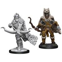 D&D Figur Nolzur Firbolg Ranger Male Nolzur's Marvelous Miniatures - Ej målad