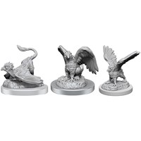 D&D Figur Nolzur Griffon Hatchlings Nolzur's Marvelous Miniatures - Ej målad