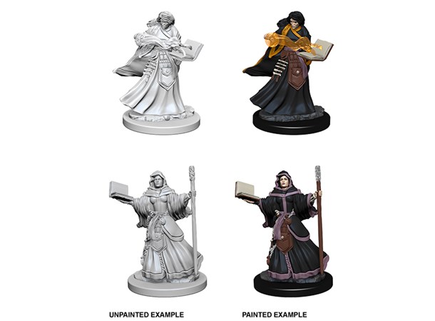 D&D Figur Nolzur Human Wizard Female Nolzur's Marvelous Miniatures - Ej målad 