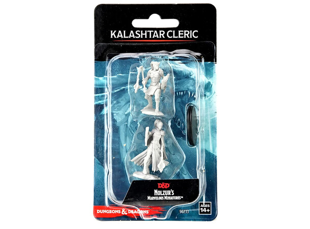 D&D Figur Nolzur Kalashtar Cleric Female Nolzur's Marvelous Miniatures - Ej målad 