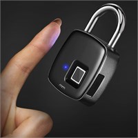 Fingerprint Lock Fingeravtrykk Hengelås 2 år standbytid - IP54 waterproof