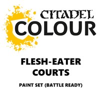 Flesh Eater Courts Paint Set Battle Ready Paint Set för din armé