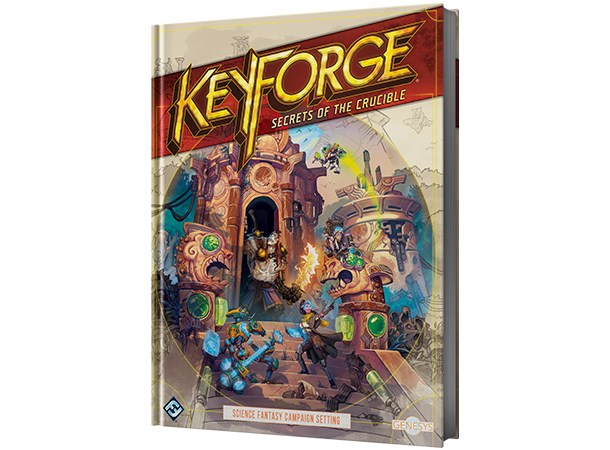 Genesys RPG Keyforge Sourcebook Secrets of the Crucible Campaign Setting 