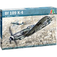 Messerschmitt Bf 109 K-4 Italeri 1:48 Byggsats