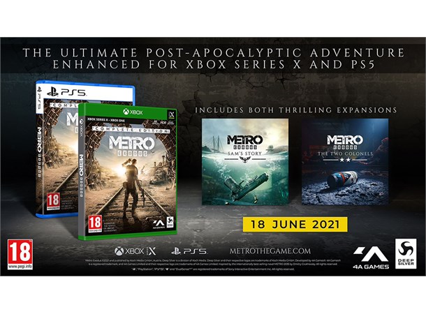 Metro Exodus Complete Edition PS5 