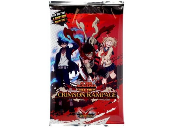 My Hero Academia CCG Series 2 Booster Crimson Rampage 