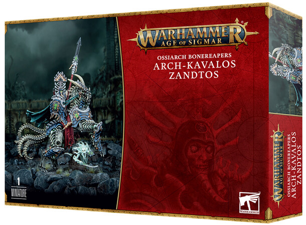 Ossiarch Bonereapers Arch-Kavalos Zandto Warhammer Age of Sigmar - Zandtos