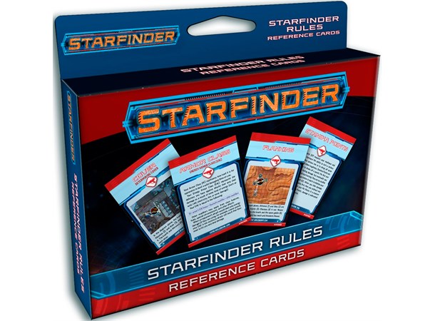 Starfinder Rules Reference Cards