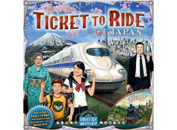 Ticket To Ride Map Coll 7 Japan/Italy Map Collection 7 - Expansion/Expansion 