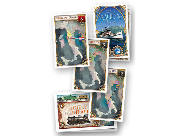 Ticket To Ride Map Coll 7 Japan/Italy Map Collection 7 - Expansion/Expansion 