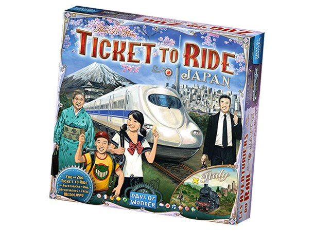 Ticket To Ride Map Coll 7 Japan/Italy Map Collection 7 - Expansion/Expansion 