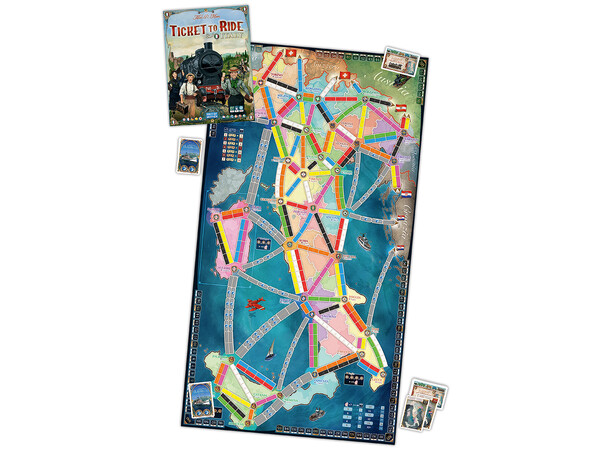 Ticket To Ride Map Coll 7 Japan/Italy Map Collection 7 - Expansion/Expansion 