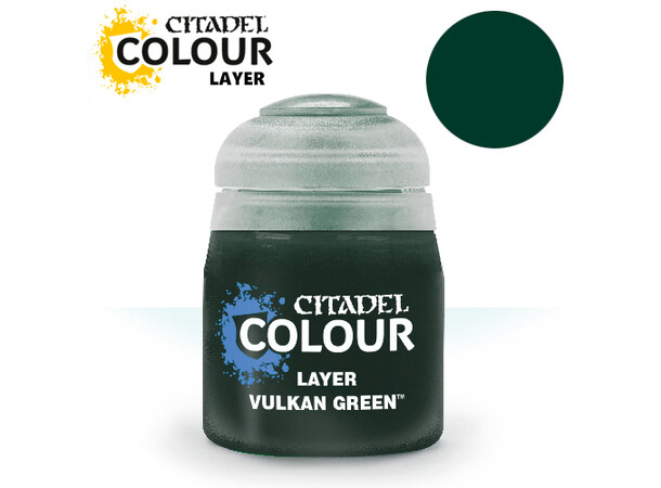 Warhammer Colour Layer Vulkan Green Tidigare Citadel Colour 