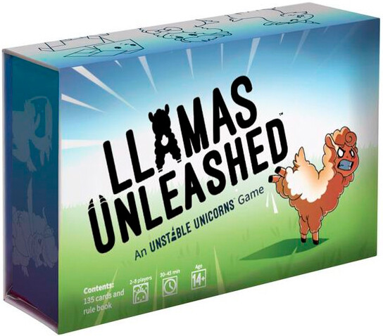 Llamas Unleashed Brädspel Från skaparna av Unstable Unicorns