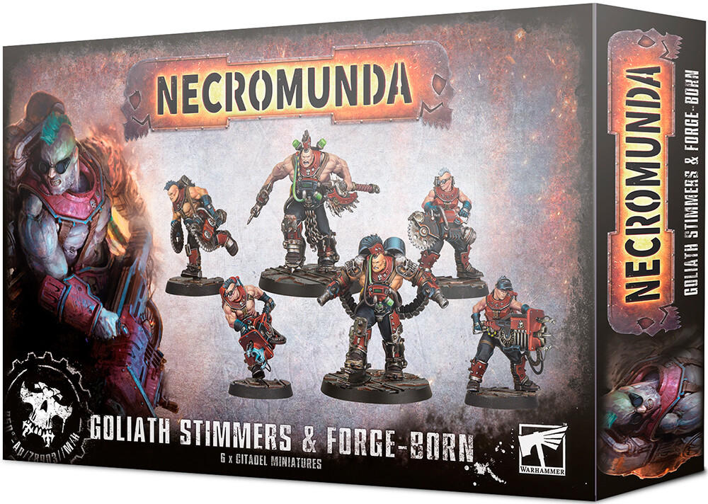 Necromunda Goliath Stimmers & Forgeborn