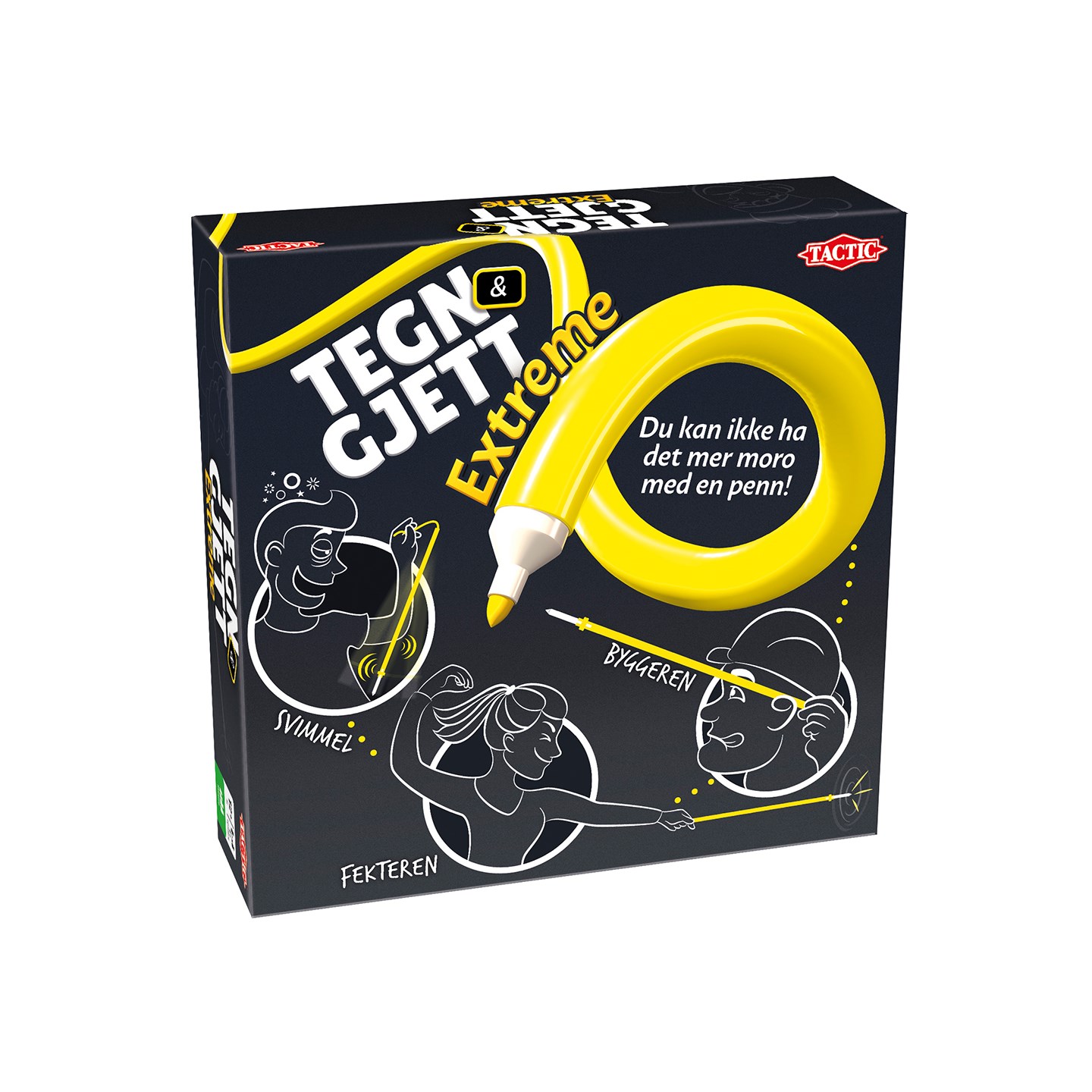 Tegn & Gjett Extreme Brettspill Norsk utgave