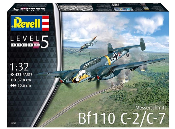 BF110 C-2/C-7 Messerschmitt Revell 1:32 Byggsats 