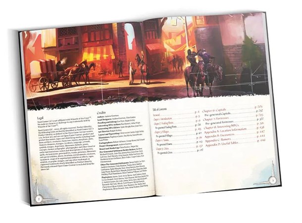 D&D 5E Suppl. Spectacular Settlements Dungeons & Dragons Supplement 