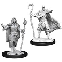 D&D Figur Nolzur Human Druid Male Nolzur's Marvelous Miniatures - Ej målad