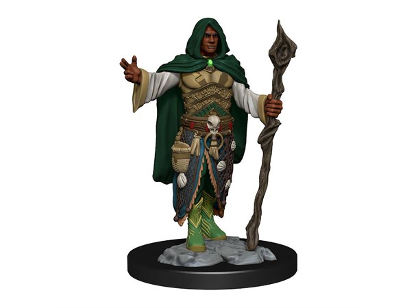 D&D Figur Nolzur Human Druid Male Nolzur's Marvelous Miniatures - Ej målad 