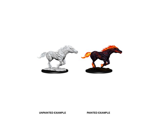 D&D Figur Nolzur Nightmare Nolzur's Marvelous Miniatures - Ej målad 