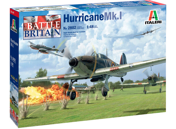 Hurricane Mk.1 Italeri 1:48 Byggsats 