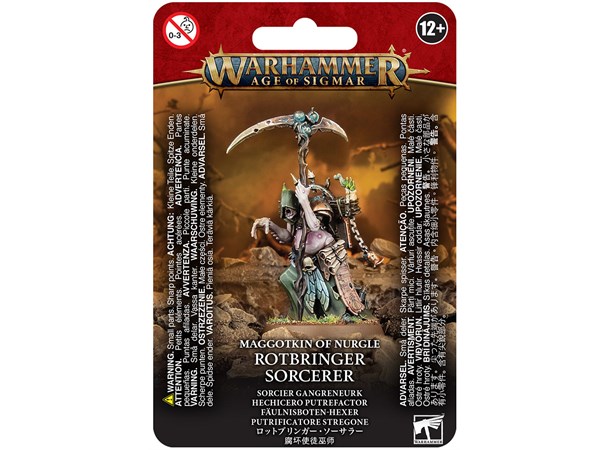 Maggotkin of Nurgle Rotbringer Sorcerer Warhammer Age of Sigmar 