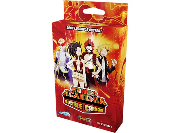 My Hero Academia CCG Deck Downloadable Deck Loadable Content Crimson Rampage 
