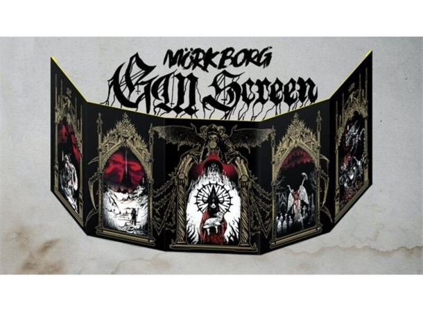 Mörk Borg RPG GM Screen Mork Borg 