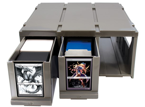 PRO Storage 3 Drawer Organizer Ultra Pro - plats för 1000+ samlarkort 