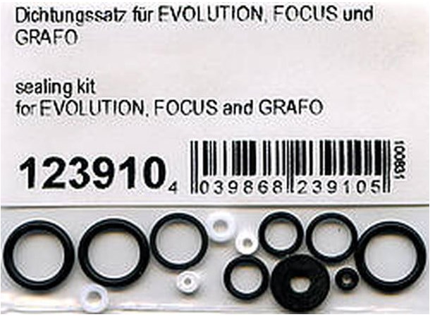 Pakningssett H&S Evolution/Ultra/Grafo/U Komplett uppsättning packningar/o-ringar 