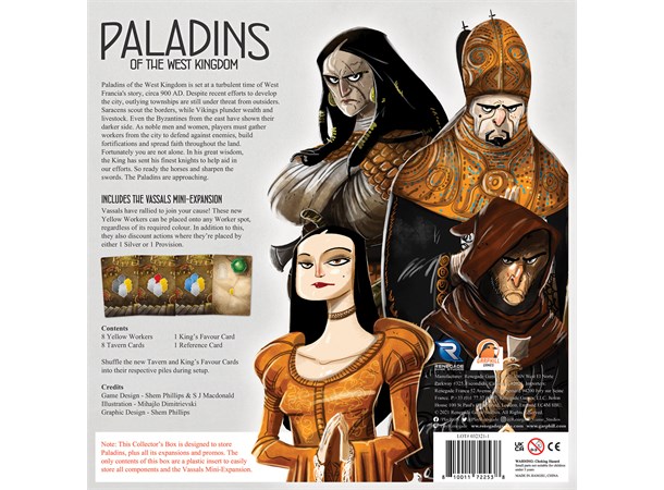 Paladins of West Kingdom Collectors Box 