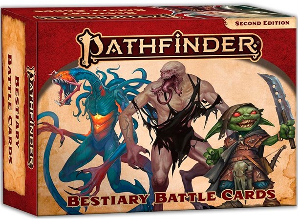 Pathfinder RPG Cards Bestiary 1 Second Edition Battle Cards 