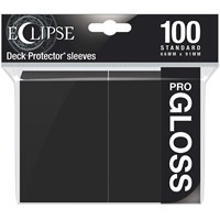 Sleeves Eclipse Pro Gloss Svart x100 Ultra Pro Kortskydd / Deck Protector