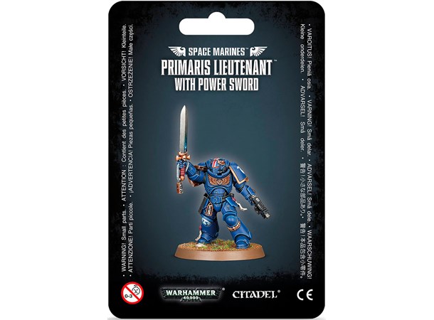 Space Marines Primaris Lieutenant (2019) With Power Sword - Warhammer 40K 