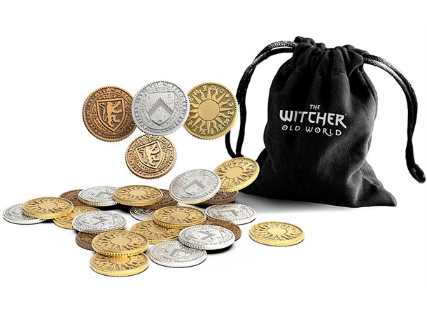 The Witcher Old World Metal Coins 