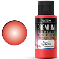 Vallejo Premium Candy Red 60ml Premium Airbrush Color - Candy