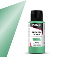 Vallejo Premium Metallic Green 60ml Premium Airbrush Color - Metallic