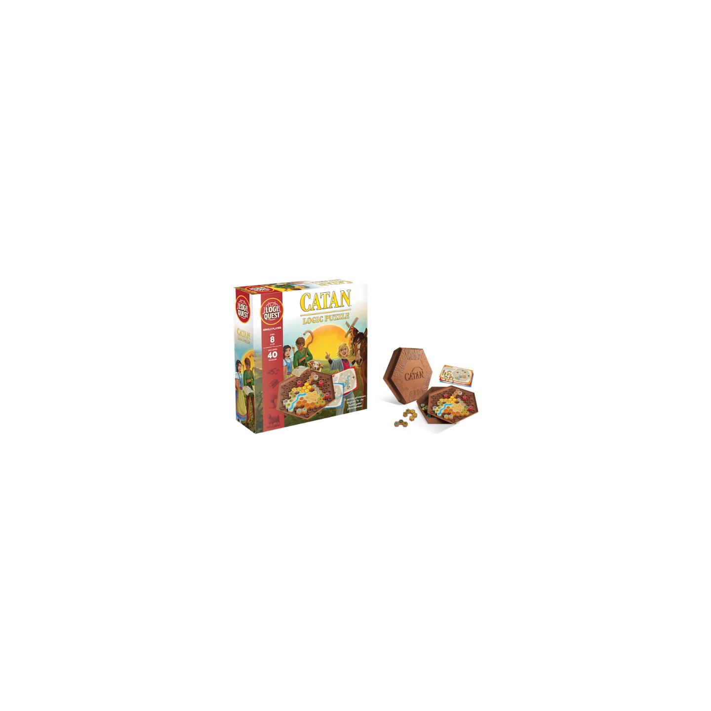 Catan Logic Puzzle Hjärngympa